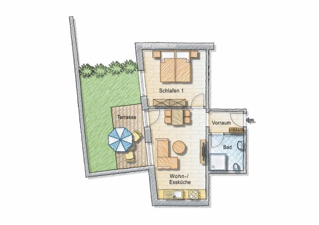 Alpenflair Apartment Berwang Exterior photo